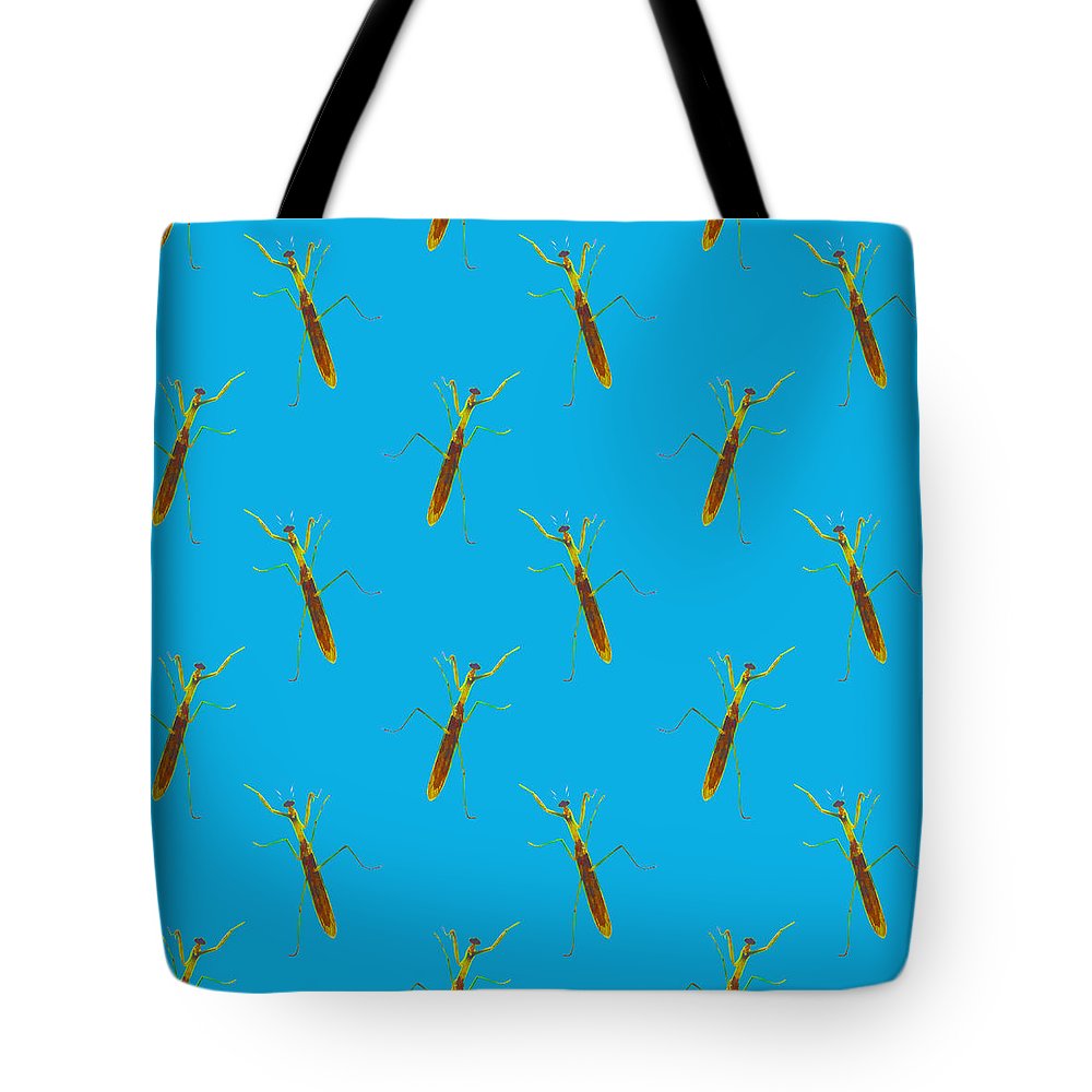 Praying Mantis Pattern - Tote Bag