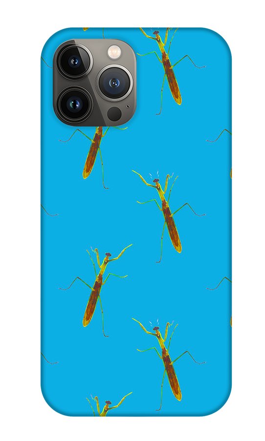Praying Mantis Pattern - Phone Case