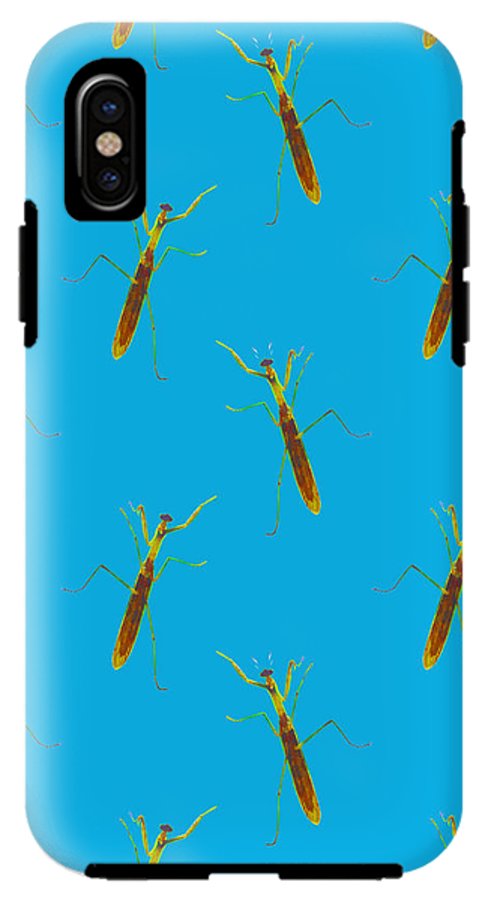 Praying Mantis Pattern - Phone Case