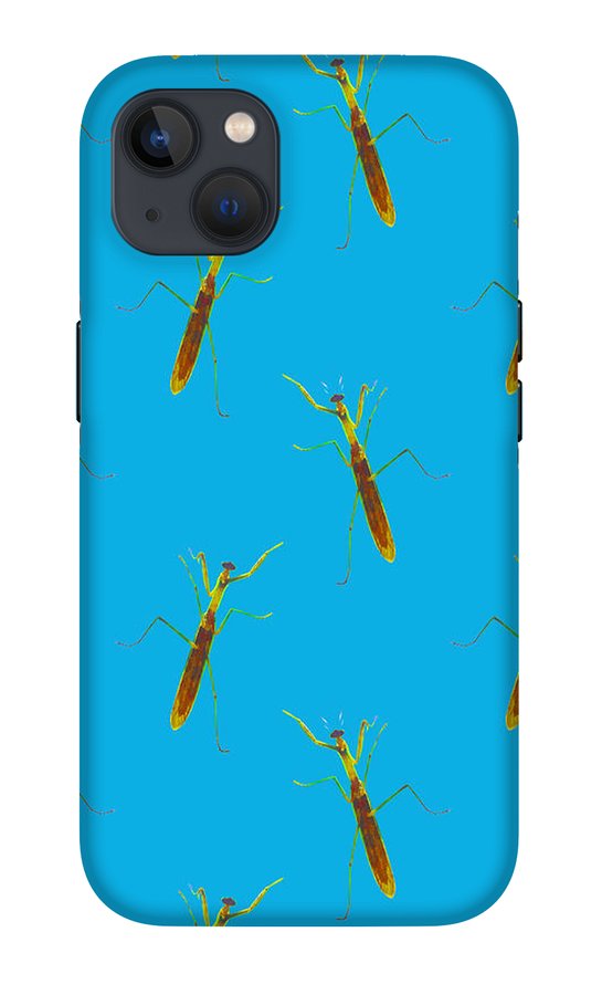 Praying Mantis Pattern - Phone Case