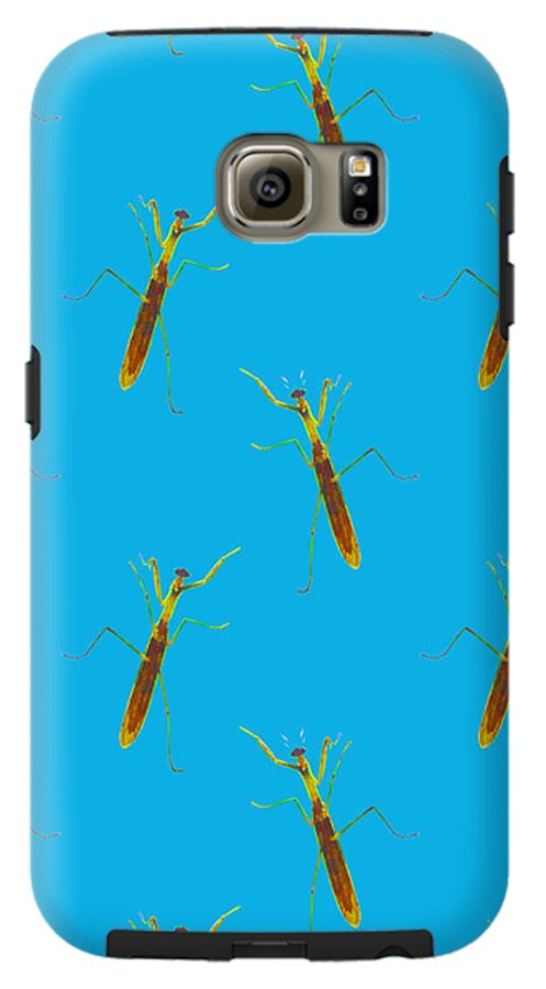 Praying Mantis Pattern - Phone Case
