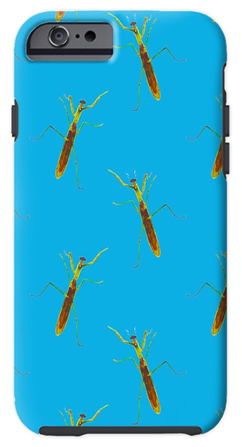 Praying Mantis Pattern - Phone Case