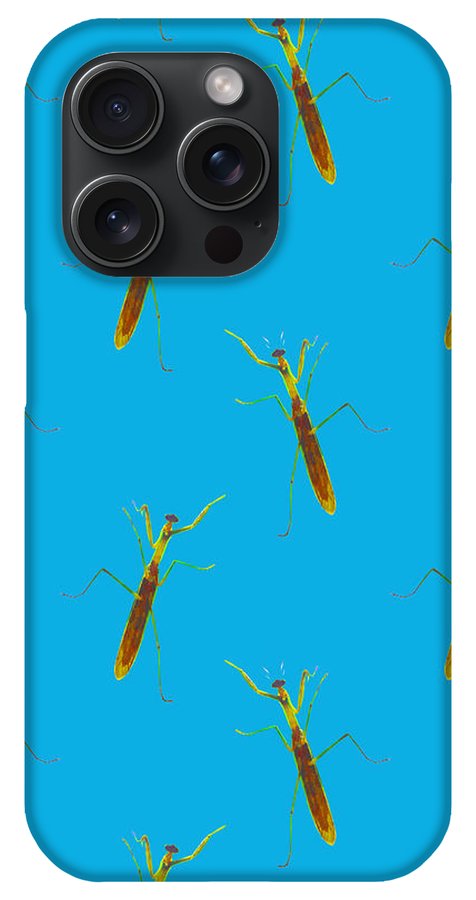 Praying Mantis Pattern - Phone Case