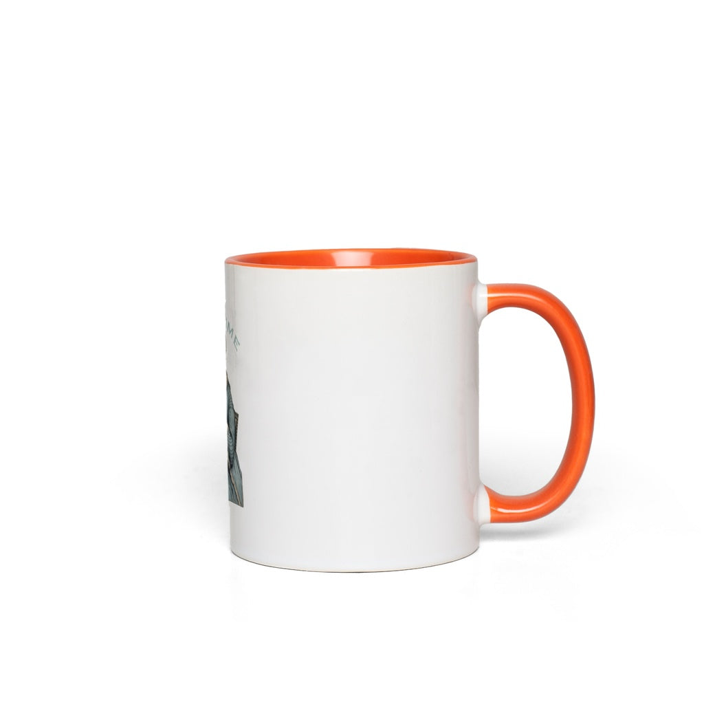 Tea Time Vintage Woman Accent Mugs