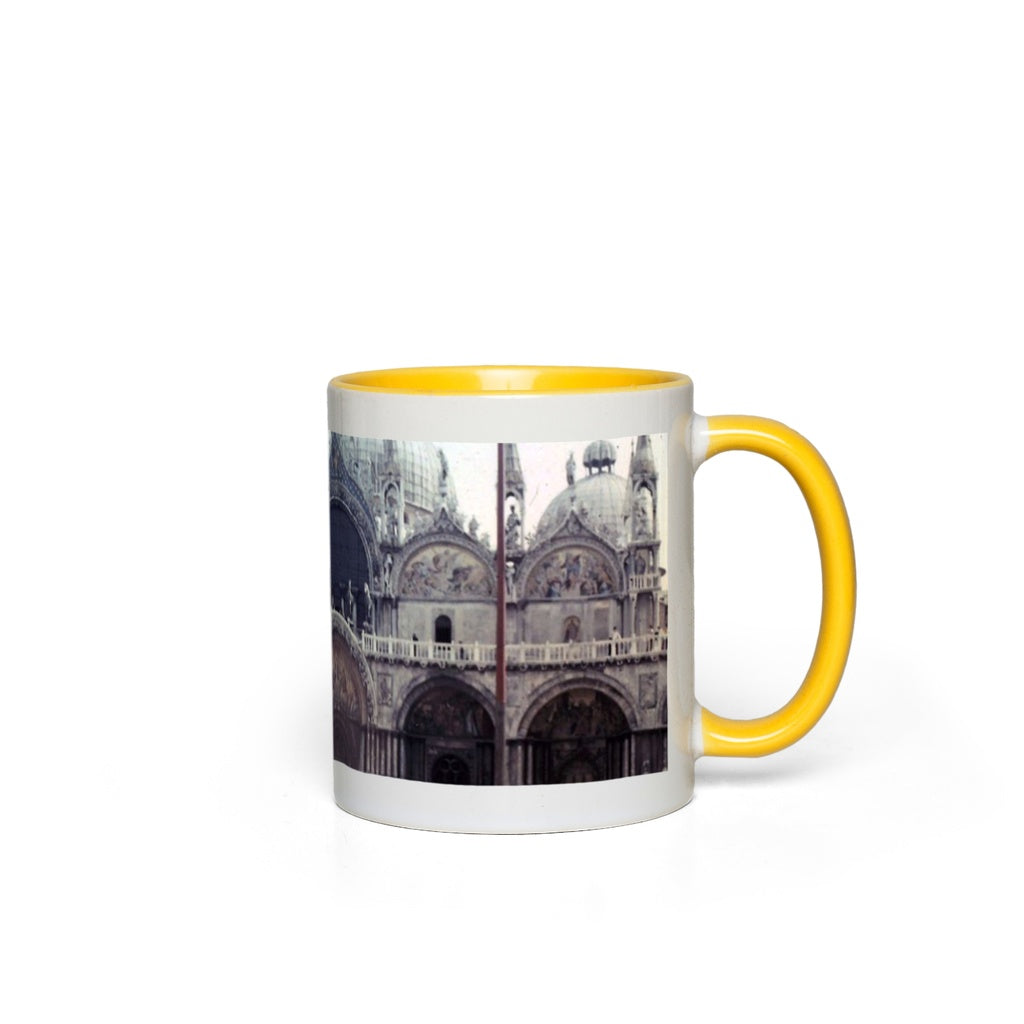 Vintage Venice Cathedral Accent Mugs