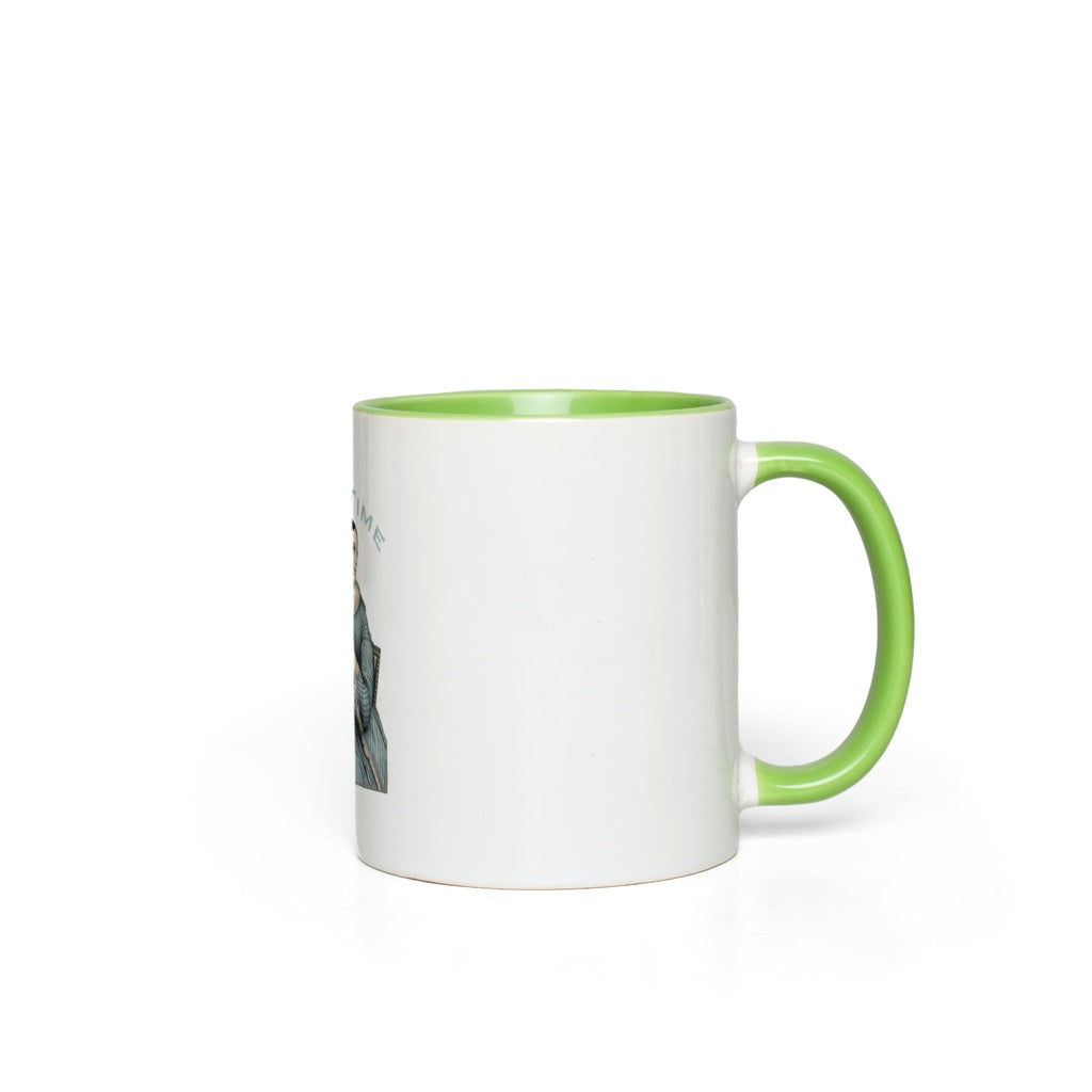 Tea Time Vintage Woman Accent Mugs
