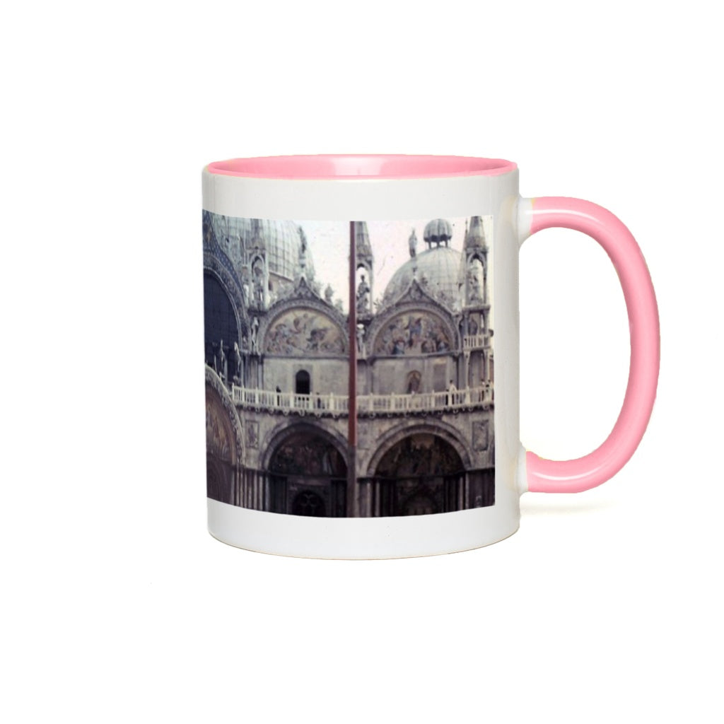 Vintage Venice Cathedral Accent Mugs