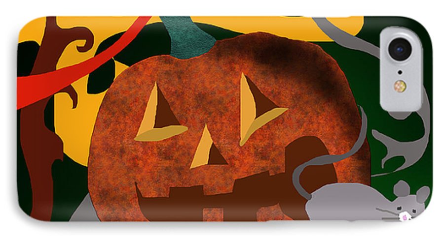 Pumpkin Mouse - Phone Case