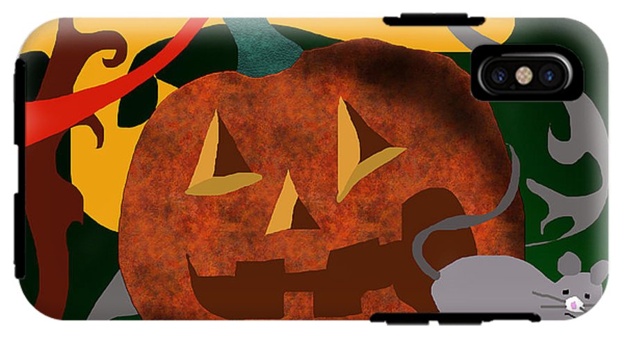 Pumpkin Mouse - Phone Case