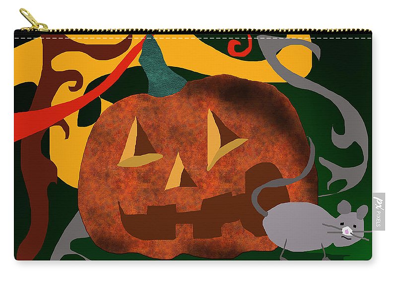 Pumpkin Mouse - Carry-All Pouch