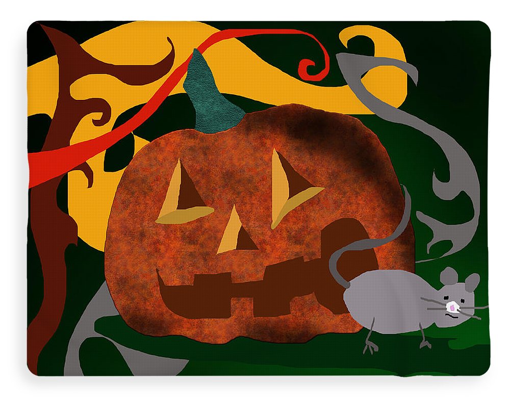 Pumpkin Mouse - Blanket