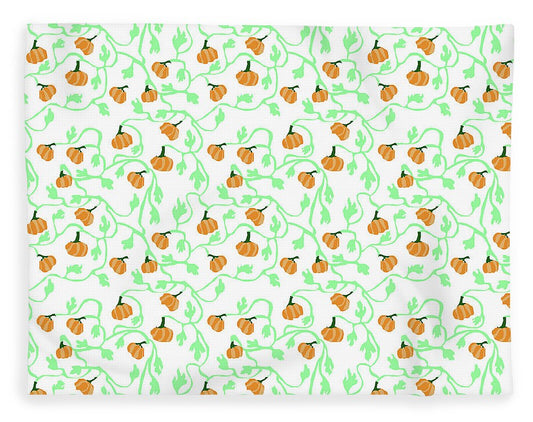 Pumpkin Vines Pattern - Blanket