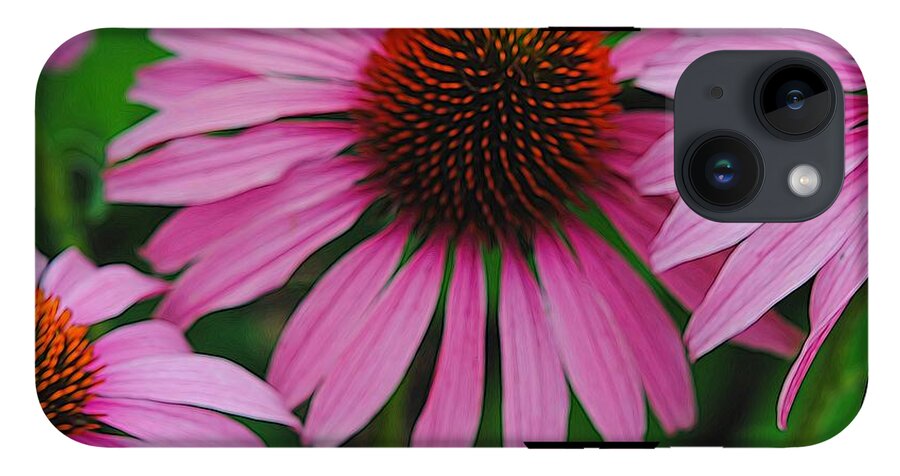 Purple Cone Flowers - Phone Case