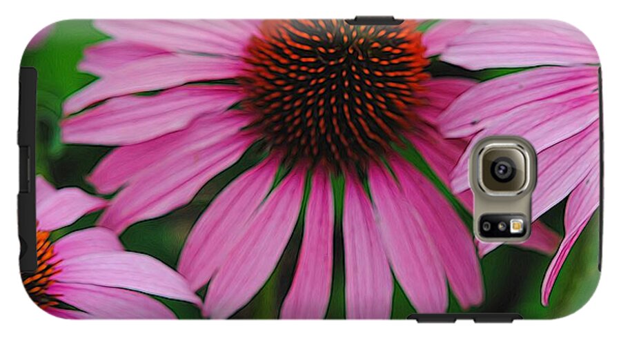Purple Cone Flowers - Phone Case
