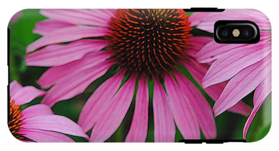 Purple Cone Flowers - Phone Case