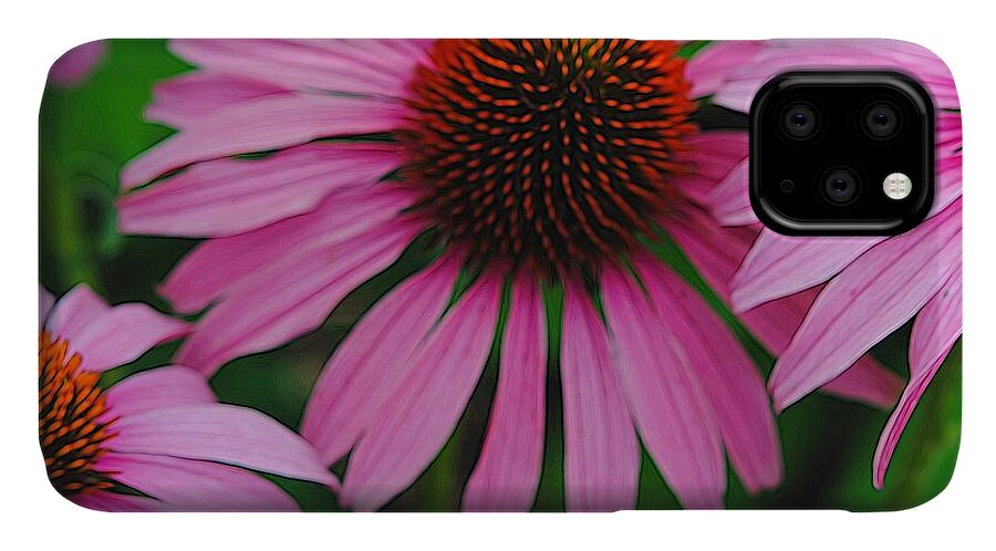Purple Cone Flowers - Phone Case