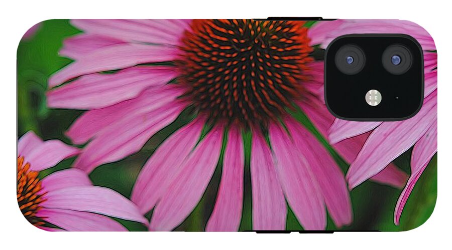 Purple Cone Flowers - Phone Case