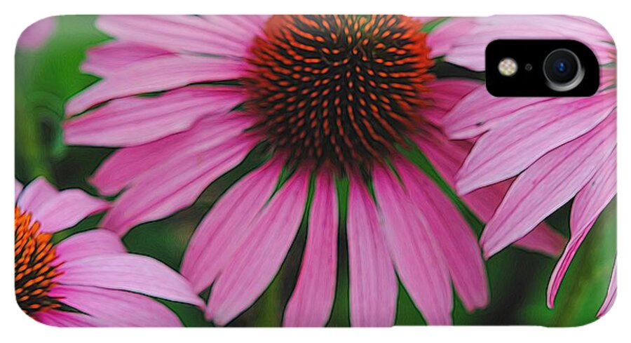 Purple Cone Flowers - Phone Case