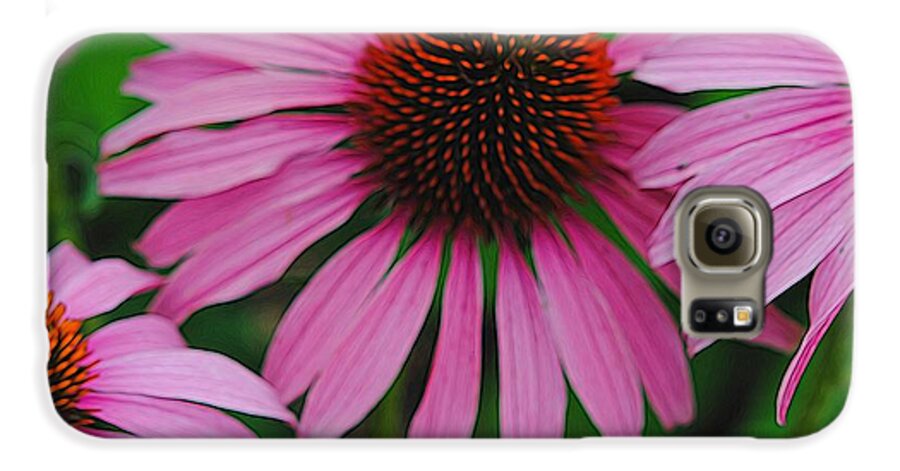 Purple Cone Flowers - Phone Case