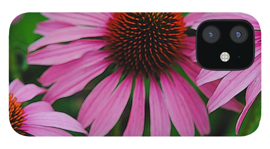 Purple Cone Flowers - Phone Case