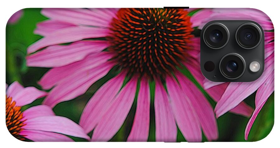 Purple Cone Flowers - Phone Case
