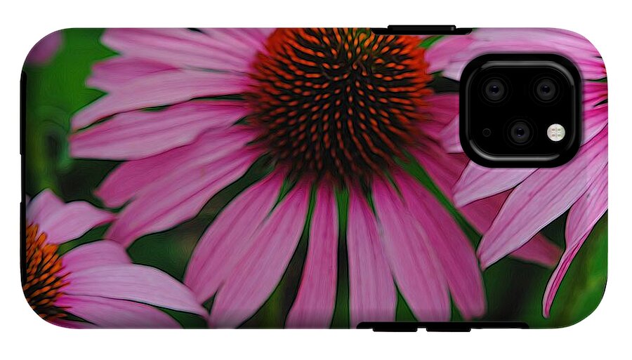Purple Cone Flowers - Phone Case