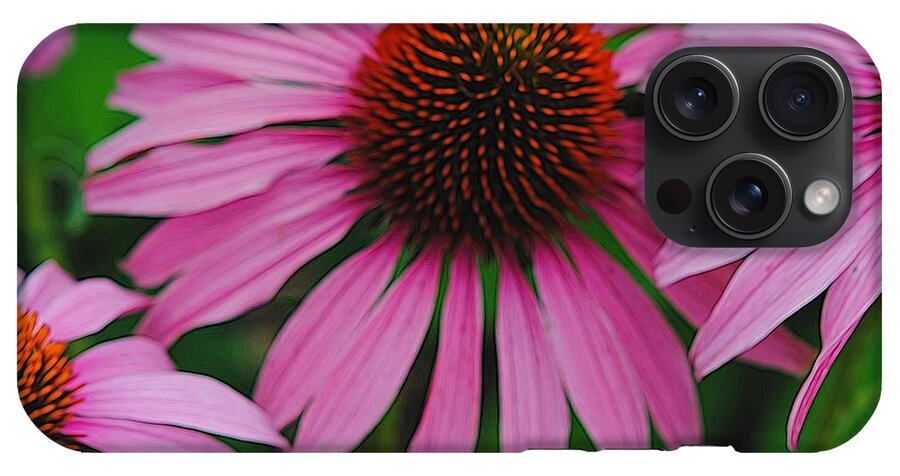 Purple Cone Flowers - Phone Case