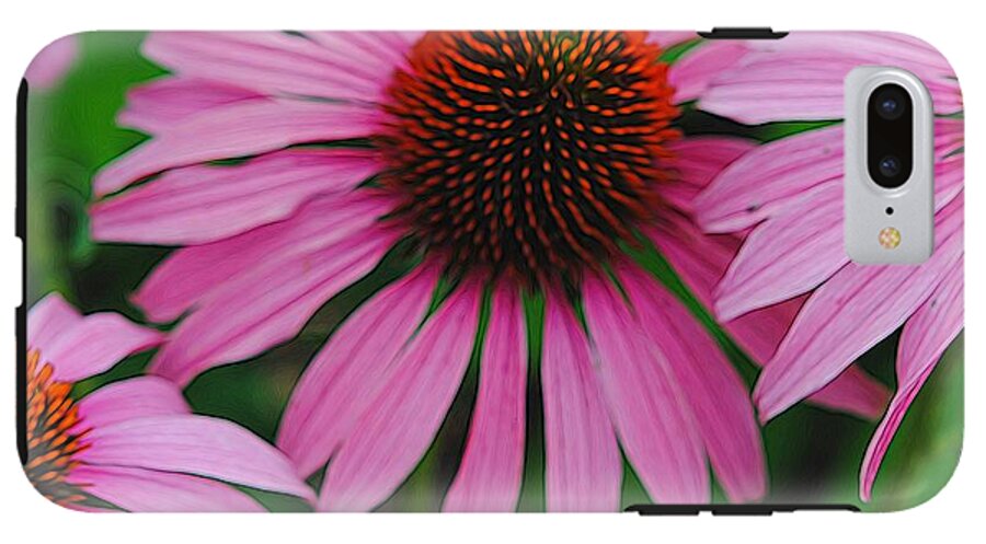 Purple Cone Flowers - Phone Case