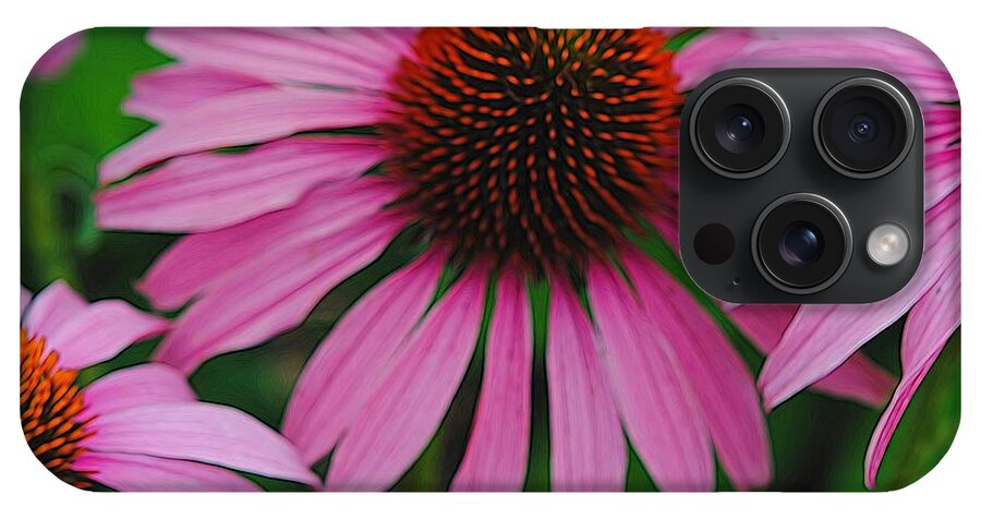 Purple Cone Flowers - Phone Case