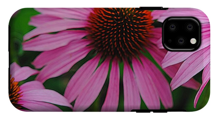 Purple Cone Flowers - Phone Case