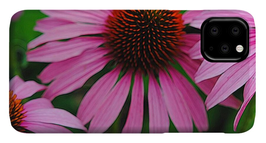 Purple Cone Flowers - Phone Case