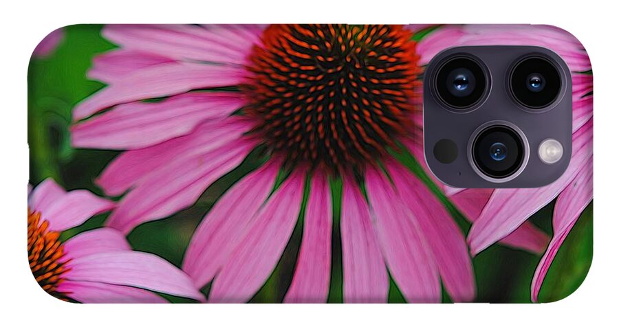 Purple Cone Flowers - Phone Case