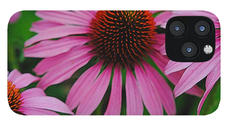 Purple Cone Flowers - Phone Case