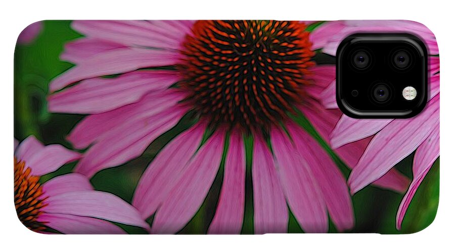 Purple Cone Flowers - Phone Case