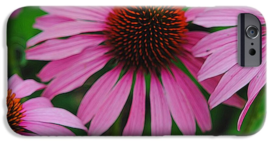 Purple Cone Flowers - Phone Case