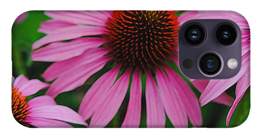 Purple Cone Flowers - Phone Case