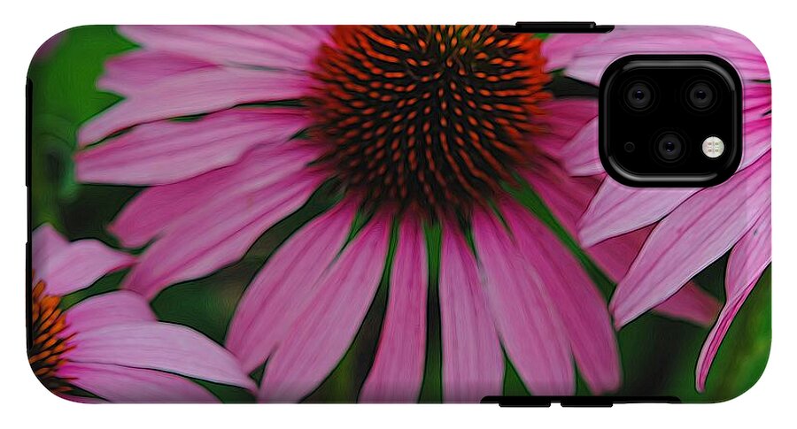 Purple Cone Flowers - Phone Case