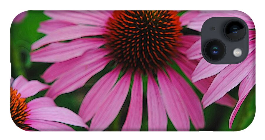 Purple Cone Flowers - Phone Case