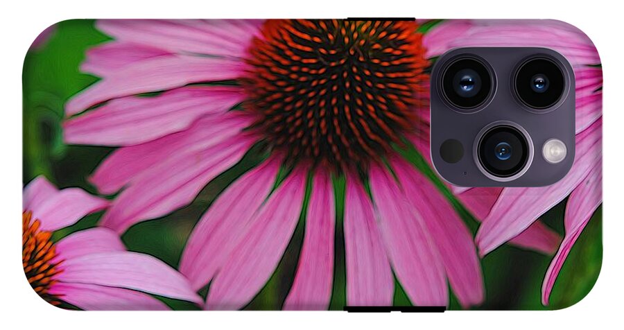 Purple Cone Flowers - Phone Case