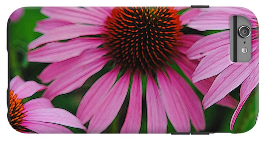 Purple Cone Flowers - Phone Case