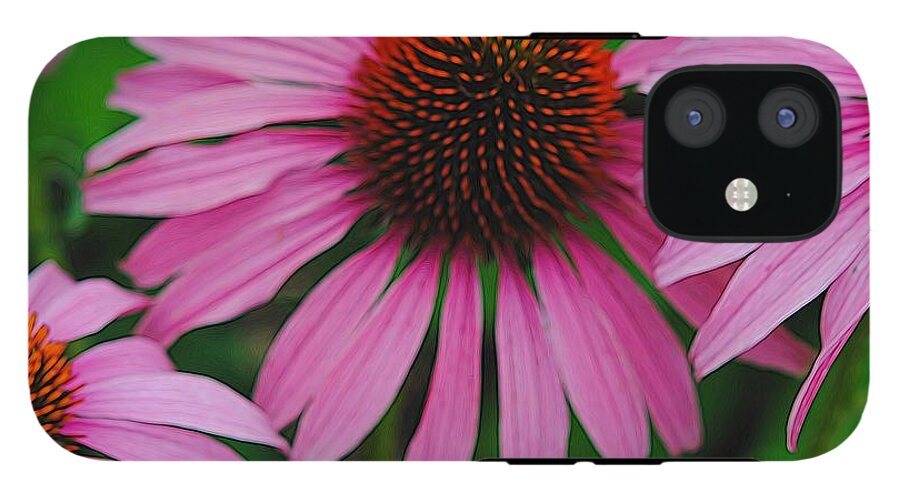Purple Cone Flowers - Phone Case
