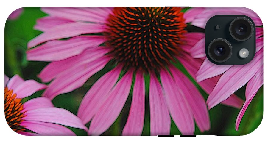 Purple Cone Flowers - Phone Case