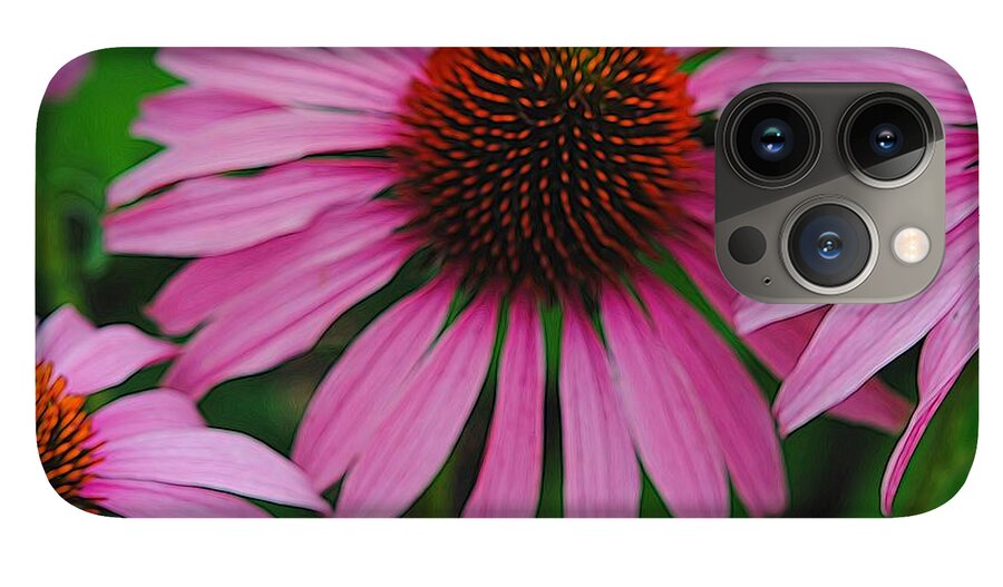 Purple Cone Flowers - Phone Case