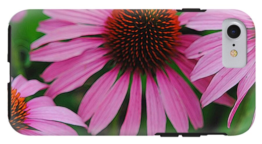 Purple Cone Flowers - Phone Case