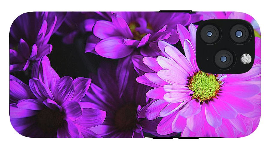 Purple Summer Daisies - Phone Case