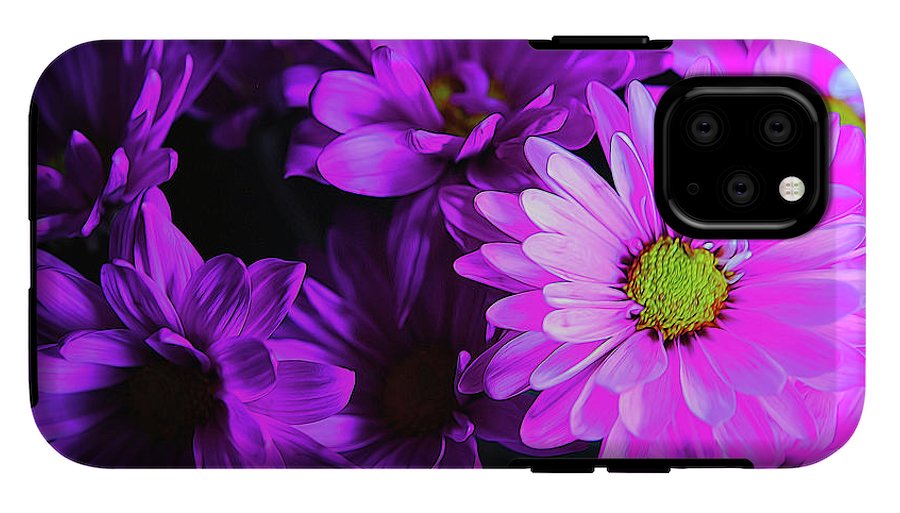 Purple Summer Daisies - Phone Case