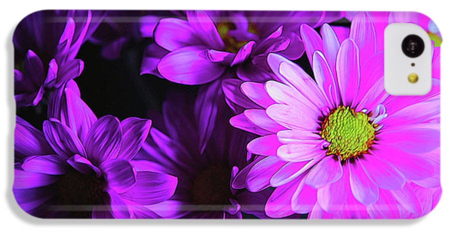 Purple Summer Daisies - Phone Case