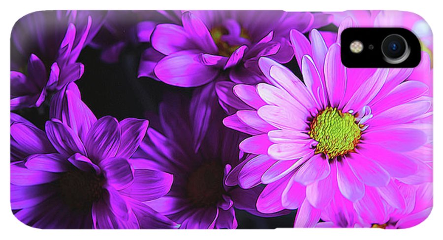 Purple Summer Daisies - Phone Case