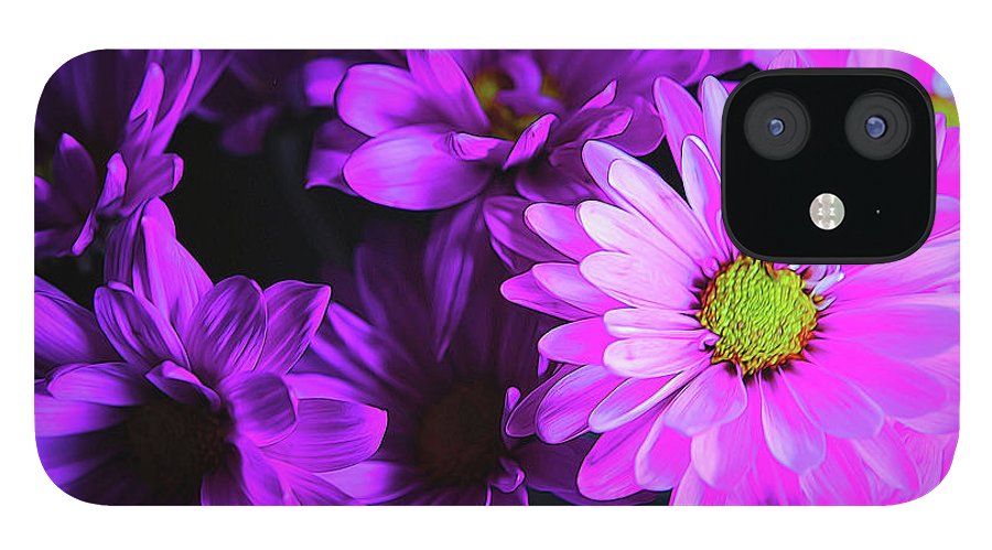 Purple Summer Daisies - Phone Case