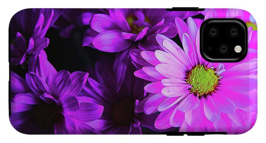 Purple Summer Daisies - Phone Case
